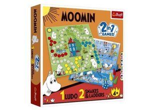 Лудо + Змії і Драбини 2в1: Мумі-тролі (Ludo + Snakes&ladders 2 in 1: Moomin) trfl087 фото
