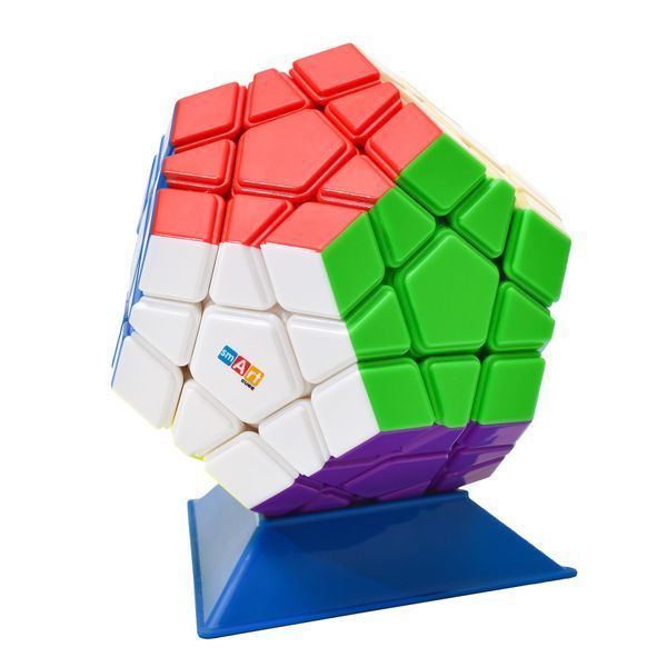 Кубик Рубика Мегамінкс Розумний кубик кольоровий пластик (Smart Cube megaminx stickerless) SCM3 фото
