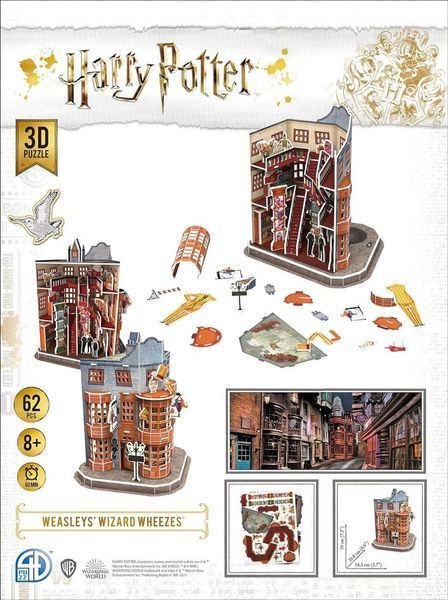 Відьмацькі витівки Візлі Пазл 3D Гаррі Поттер (Weasley&rsquo;s Wizard Wheezes Set 3D puzzle Harry Potter) 4dpuz003 фото