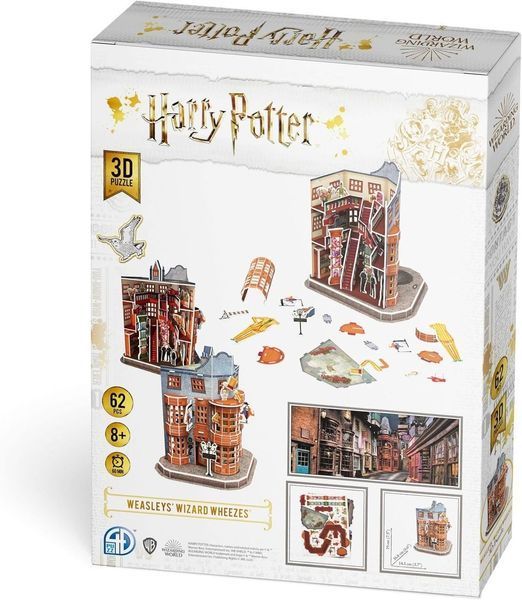 Відьмацькі витівки Візлі Пазл 3D Гаррі Поттер (Weasley&rsquo;s Wizard Wheezes Set 3D puzzle Harry Potter) 4dpuz003 фото