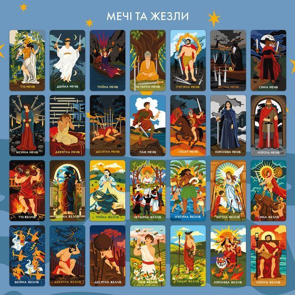 Карти Таро &laquo;Міфологічне Таро: Світові Боги&raquo; orner-3279 фото