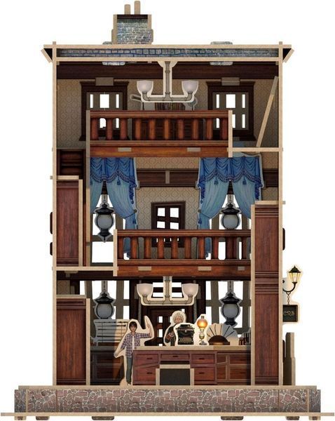 Крамниця чарівних паличок Олівандера Пазл 3D Гаррі Поттер (Weasley&rsquo;s Wizard Wheezes Set 3D puzzle Harry Potter) 4dpuz004 фото