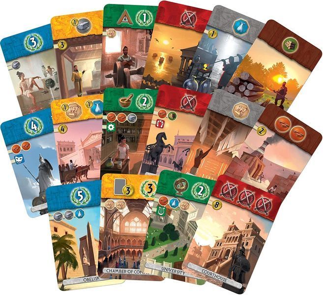7 Чудес: Дуель (7 Wonders: Duel) 7DU-FR01 фото