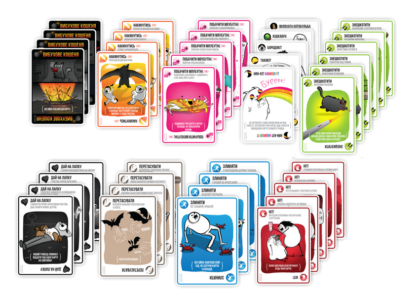Вибухові кошенята: Оригінальне видання (Exploding Kittens: Original Edition) R037UA фото