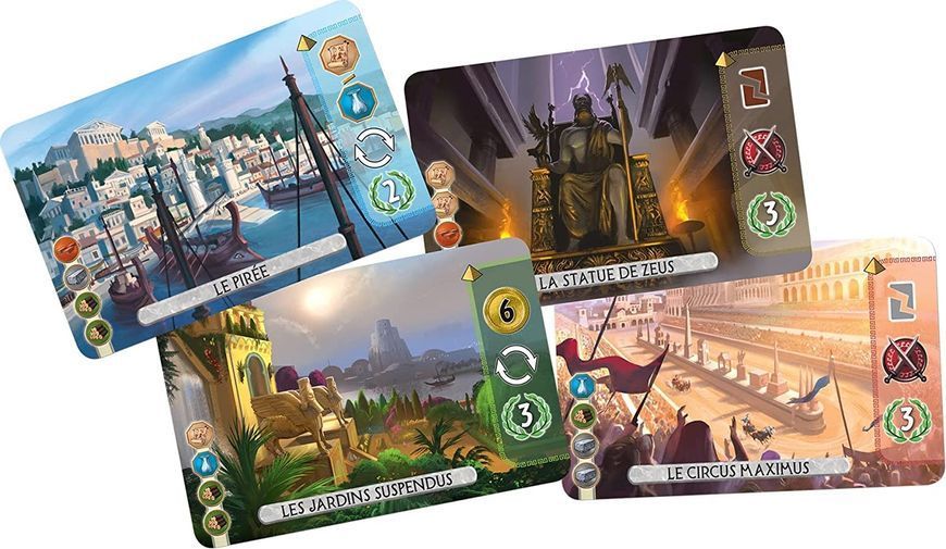 7 Чудес: Дуель (7 Wonders: Duel) 7DU-FR01 фото