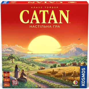 CATAN. Настільна гра (Колонізатори, Settlers of Catan) R100UA фото
