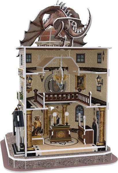 Банк Ґрінґотс Пазл 3D Гаррі Поттер (Gringotts Bank Set 3D puzzle Harry Potter) 4dpuz005 фото Банк Ґрінґотс Пазл 3D Гаррі Поттер (Gringotts Bank Set 3D puzzle Harry Potter) 4dpuz005 фото