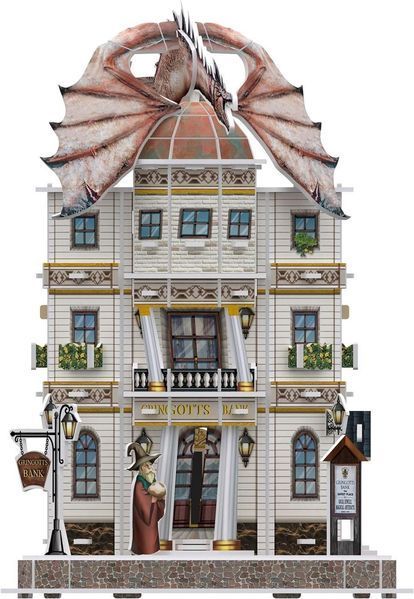 Банк Ґрінґотс Пазл 3D Гаррі Поттер (Gringotts Bank Set 3D puzzle Harry Potter) 4dpuz005 фото Банк Ґрінґотс Пазл 3D Гаррі Поттер (Gringotts Bank Set 3D puzzle Harry Potter) 4dpuz005 фото