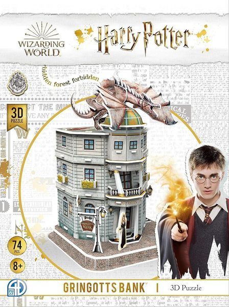 Банк Ґрінґотс Пазл 3D Гаррі Поттер (Gringotts Bank Set 3D puzzle Harry Potter) 4dpuz005 фото Банк Ґрінґотс Пазл 3D Гаррі Поттер (Gringotts Bank Set 3D puzzle Harry Potter) 4dpuz005 фото