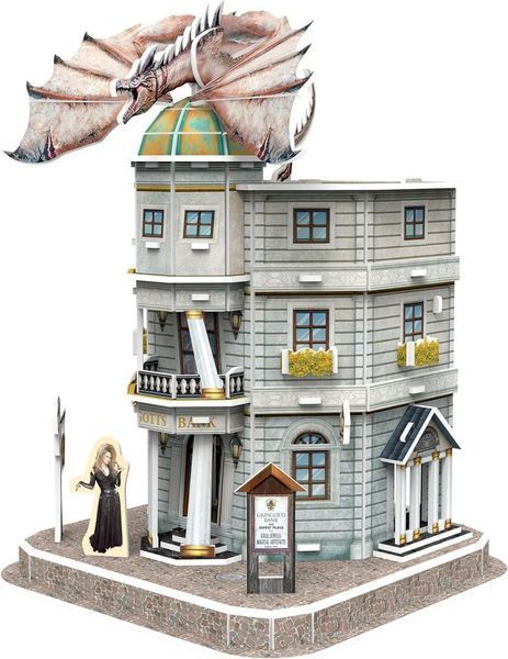 Банк Ґрінґотс Пазл 3D Гаррі Поттер (Gringotts Bank Set 3D puzzle Harry Potter) 4dpuz005 фото Банк Ґрінґотс Пазл 3D Гаррі Поттер (Gringotts Bank Set 3D puzzle Harry Potter) 4dpuz005 фото