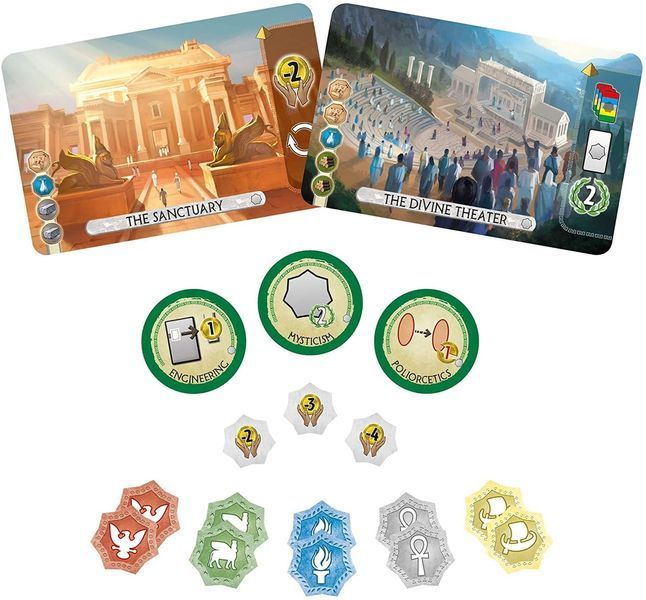 7 Чудес Дуель: Пантеон (7 Wonders Duel: Pantheon) 7DPA-MU02 фото