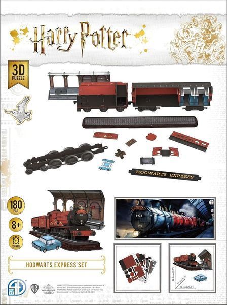 Гоґвортський Експрес Пазл 3D Гаррі Поттер (Hogwarts Express Set 3D puzzle Harry Potter) 4dpuz005 фото