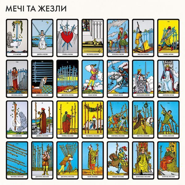 Карти Таро &laquo;Таро Райдера &mdash; Уейта&raquo; (українське видання) orner-1983 фото