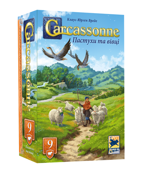 Каркасон: Пастухи та вівці (Carcassonne: Expansion 9 - Hills & Sheep) FI25074 фото Каркасон: Пастухи та вівці (Carcassonne: Expansion 9 - Hills & Sheep) FI25074 фото