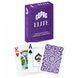 Пластикові карти Copag Elite 100% Plastic Jumbo Ind. Purple cpg005 фото 5