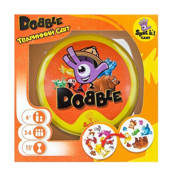 Доббл Тваринний світ (Dobble Animals) igrmg6289 фото