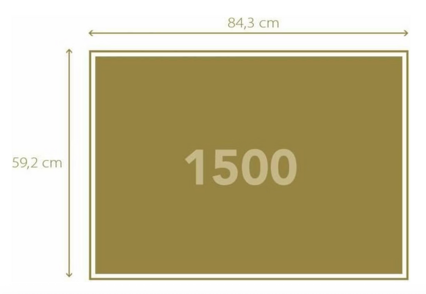 Пазли 1500 ел. Острів Мон-Сен-Мішель "Колекція високої якості" Clementoni clmntn31730 фото