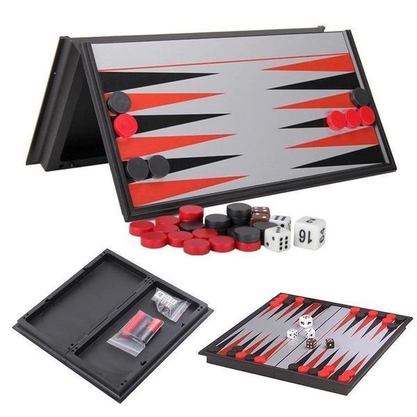 Нарди магнітні Magnetic Folding Backgammon 3820 фото