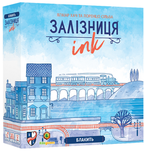 Залізниця Inc. Блакить (Railroad Ink: Deep Blue Edition) 2490 фото