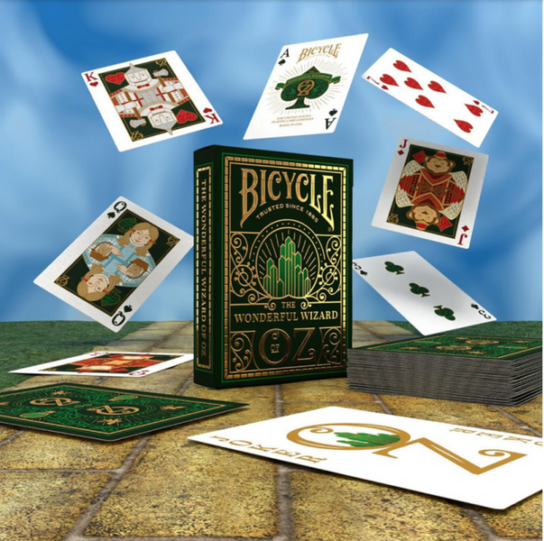 Гральні карти Bicycle The Wonderful Wizard of Oz Standard index (Чарівник із країни Оз) bccl010 фото