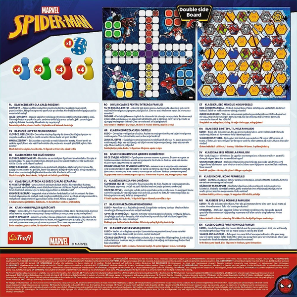 Лудо + Змії і Драбини 2в1: Людина-павук (Ludo + Snakes&ladders 2 in 1: Spider-man) trfl197 фото