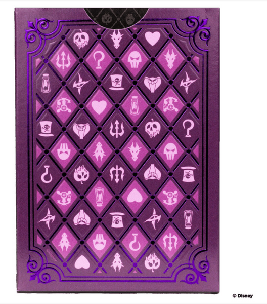 Гральні карти Bicycle Disney Villains Purple (Злочинці мультфільмів Дісней) bccl013 фото