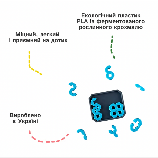 Головоломка &laquo;Цифри 3D&raquo; sklng009 фото