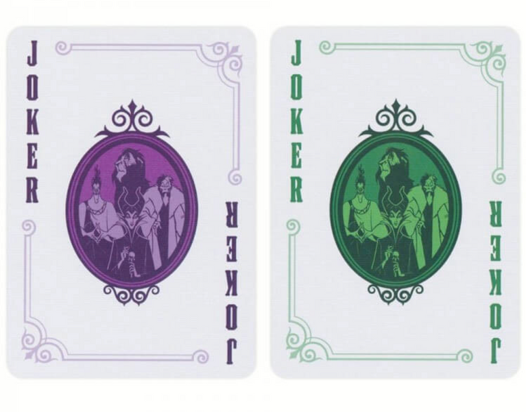 Гральні карти Bicycle Disney Villains Purple (Злочинці мультфільмів Дісней) bccl013 фото