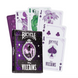 Гральні карти Bicycle Disney Villains Purple (Злочинці мультфільмів Дісней) bccl013 фото 3
