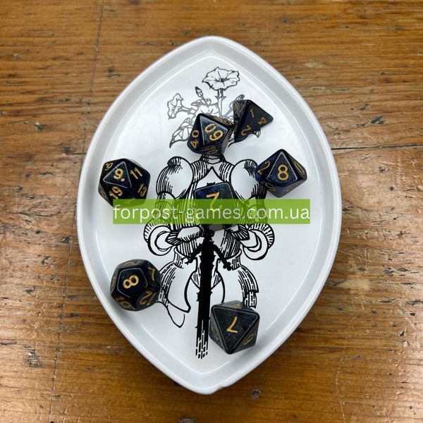 Набір дайсів GALAXY 7 DICE SET DARK BLUE g7dgala02 фото