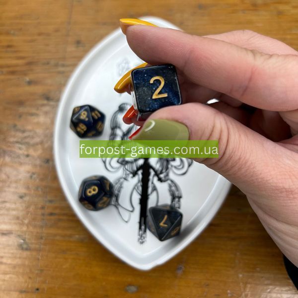 Набір дайсів GALAXY 7 DICE SET DARK BLUE g7dgala02 фото