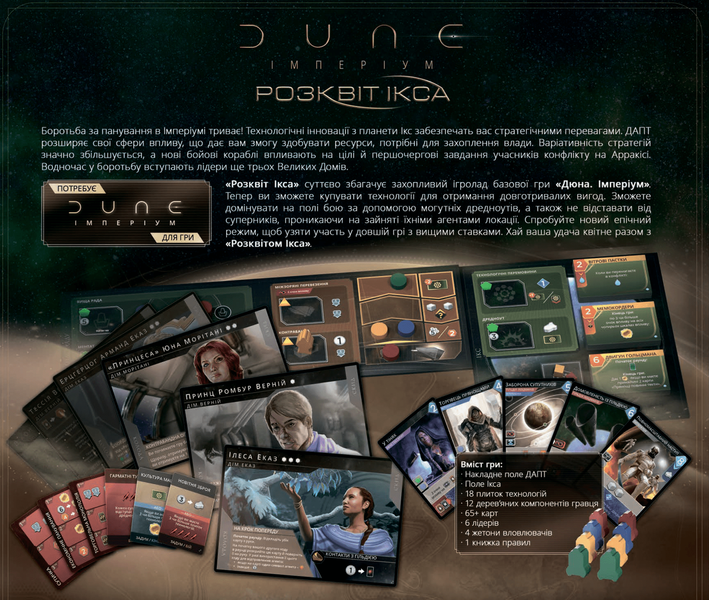 Дюна: Імперіум. Розквіт Ікса (Dune: Imperium. Rise of Ix) GKCH038IX фото