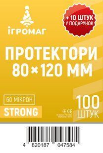 Протектори для карт TowerRex (80 х 120 мм, 110 шт.) (STANDART) tr8012st фото