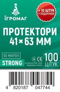 Протектори для карт TowerRex (41 х 63 мм, 110 шт.) (STANDART) tr4163st фото