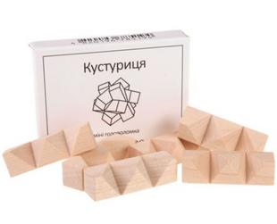 Дерев'яна головоломка Кустуриця ЗАМОРОЧКА 5018 фото