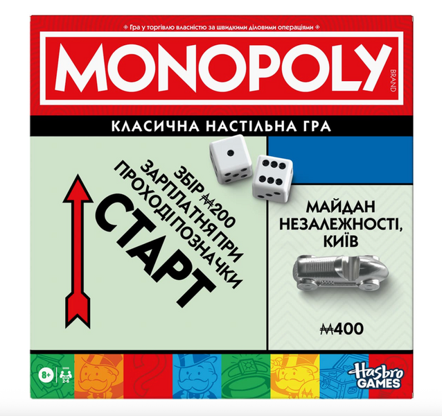 Монополія класична (Monopoly Сlassic) hsbr01 фото