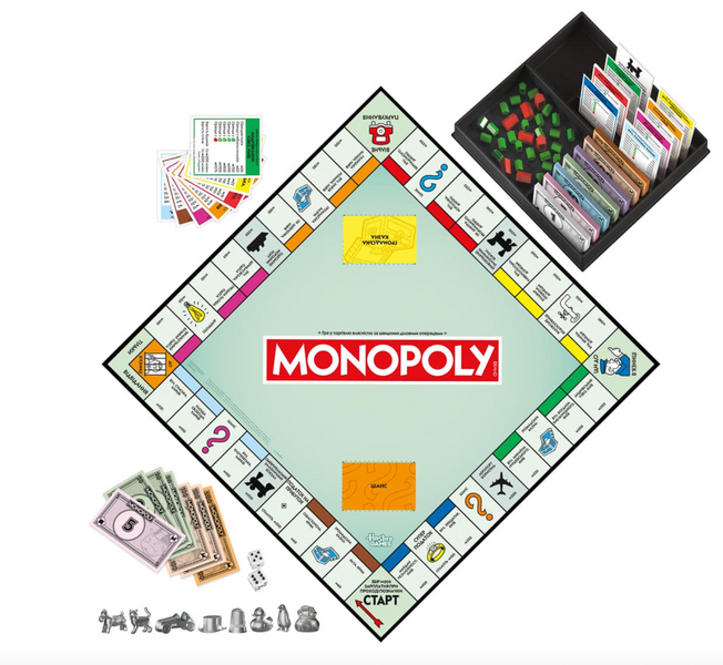 Монополія класична (Monopoly Сlassic) hsbr01 фото