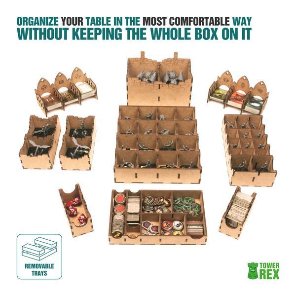 Органайзер до гри &laquo;Маєтки божевілля&raquo; (Organizer for Mansions of Madness 2nd Edition) tr1771 фото