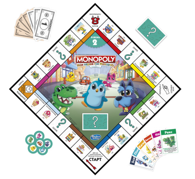 Моя перша монополія (Monopoly Discover)  hsbr02 фото