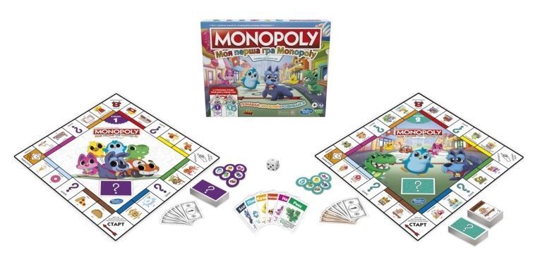 Моя перша монополія (Monopoly Discover)  hsbr02 фото