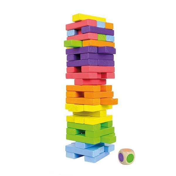 Джанга кольорова (Jenga, Вежа) gmbt001 фото