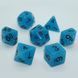 Набір дайсів GLOW IN THE DARK 7 DICE SET LIGHT BLUE g7dglow02 фото 2