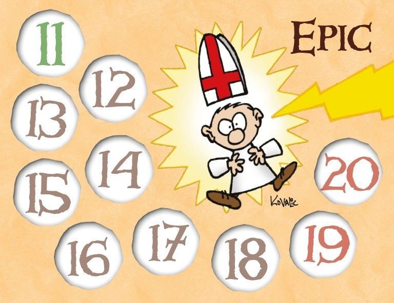 Набір лічильників рівнів до гри "Манчкін" (6 шт.) 10571 фото