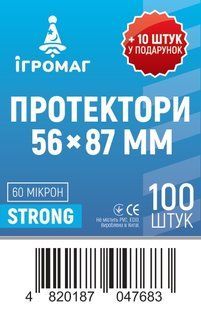 Протектори для карт TowerRex (56 х 87 мм, 110 шт.) (STANDART) tr5687st фото