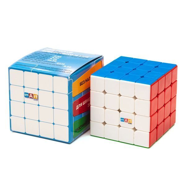 Кубик Рубика 4х4 Розумний кубик кольоровий пластик (Smart Cube 4x4 stickerless) SC404 фото