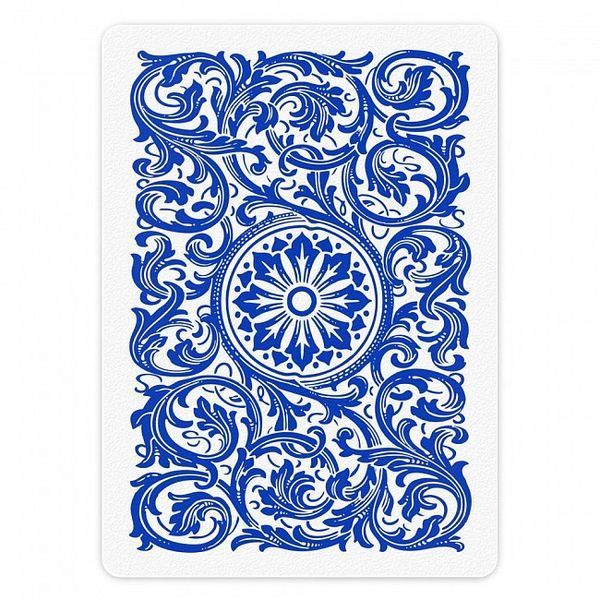 Пластикові карти Copag Elite 100% Plastic Jumbo Ind. Blue cpg004 фото