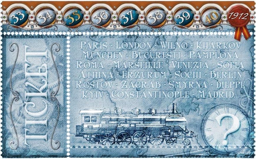 Ticket to Ride: Europe 1912 (Квиток на поїзд: Європа 1912) LOB2219UA_1 фото