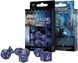 Набір дайсів Classic RPG Cobalt & white Dice Set (7) Q-Workshop SCLE12 фото 1