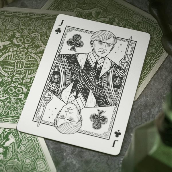 Гральні карти Harry Potter Slytherin Edition Theory11 (Гаррі Поттер Слизерин) the11_02 фото