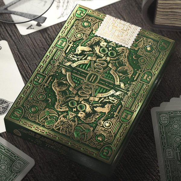 Гральні карти Harry Potter Slytherin Edition Theory11 (Гаррі Поттер Слизерин) the11_02 фото